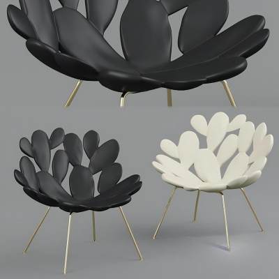现代休闲椅-3D10